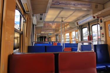 Paris RER interior